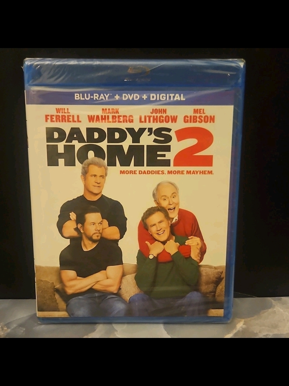 Paramount  Daddy's Home 2 Blu-ray DVD Digital Will Ferrell Mark Wahlberg